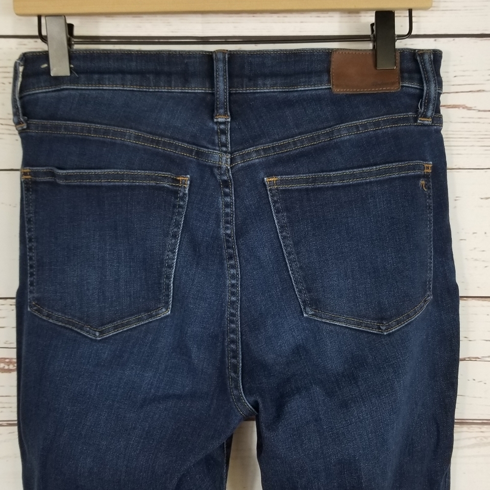Madewell | 9" High Rise Skinny Jeans in Larkspur Wash - Picture 5 of 7